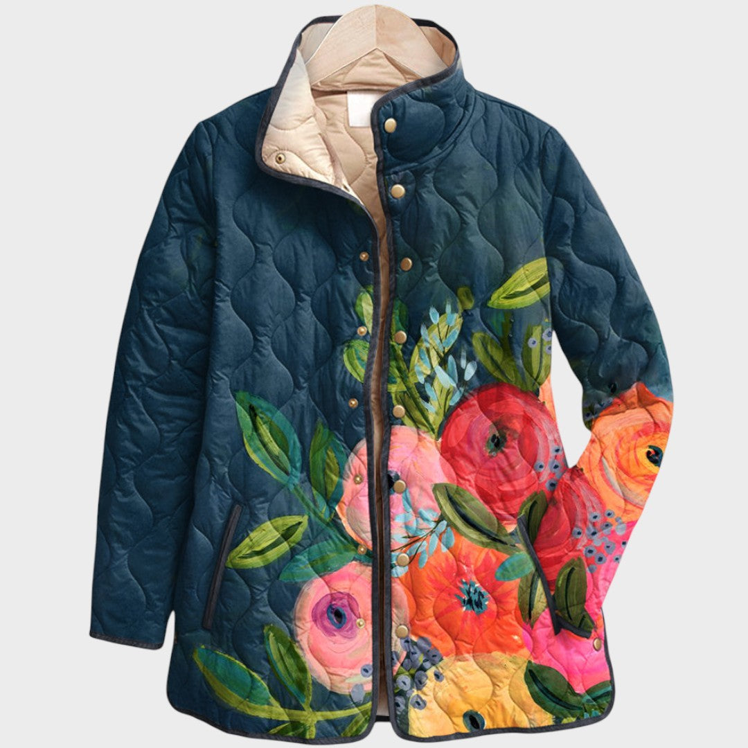 Amaya | Chaqueta Acolchada con Estampado