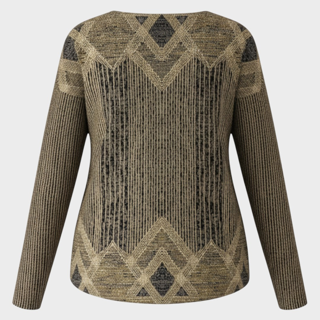 Margaret | Blusa Vintage con Estampado