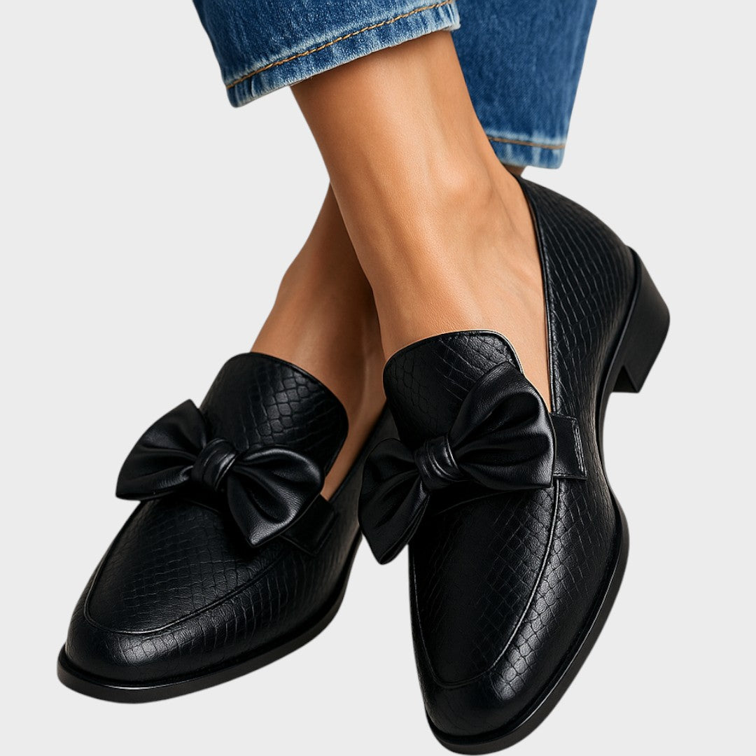 Claudia | Mocasines con Lazo