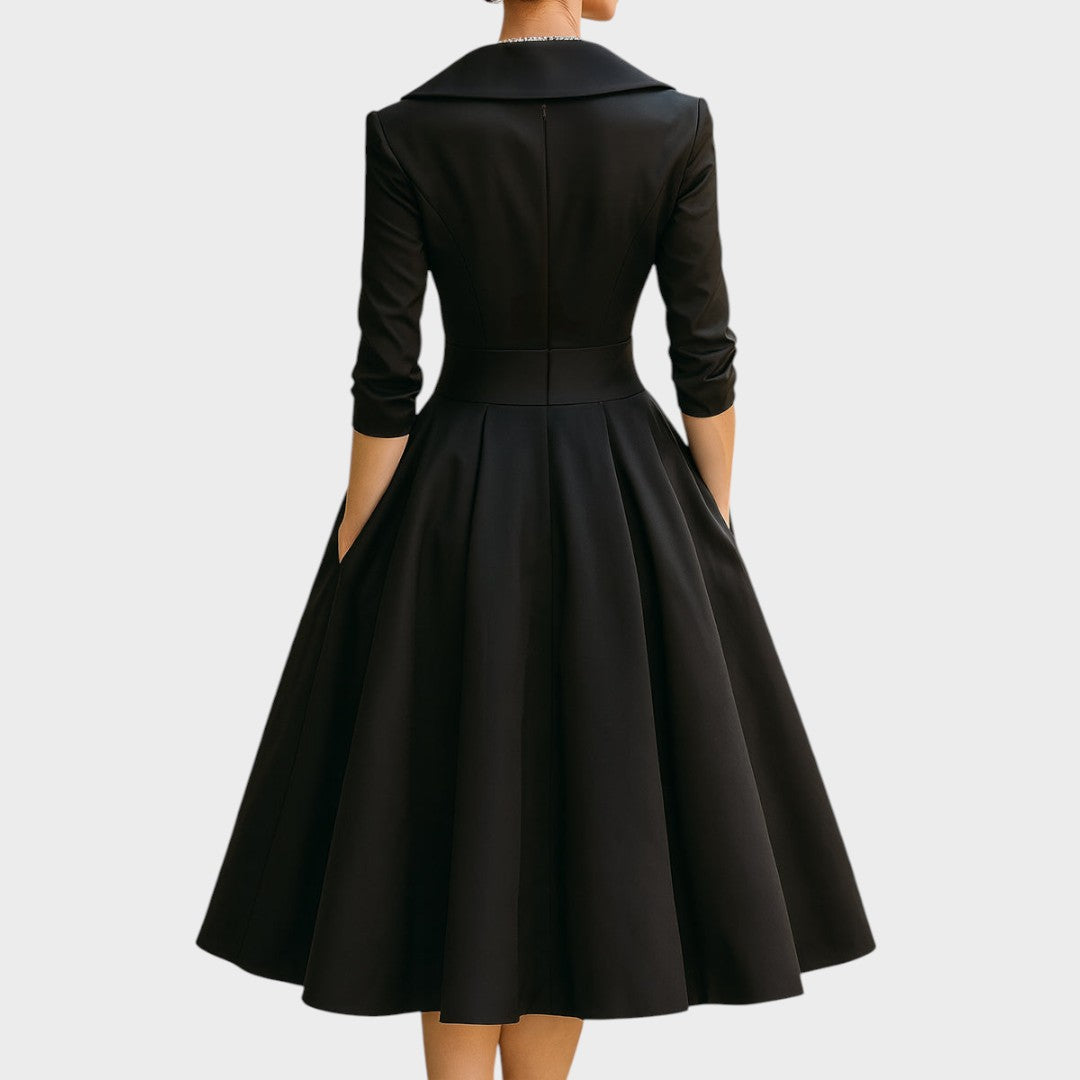 Amália | Vestido Midi Elegante