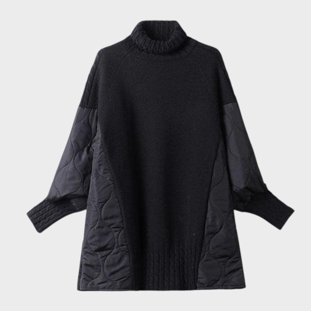 Sarah | Jersy Oversize de Cuello Alto