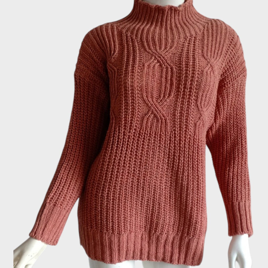 Elene | Suéter de Punto con Cuello Alto