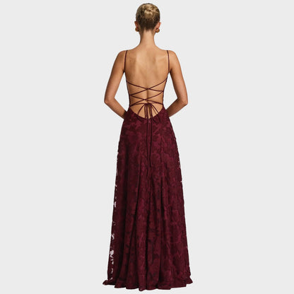 Larissa | Vestido Largo de Encaje