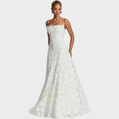 Larissa | Vestido Largo de Encaje