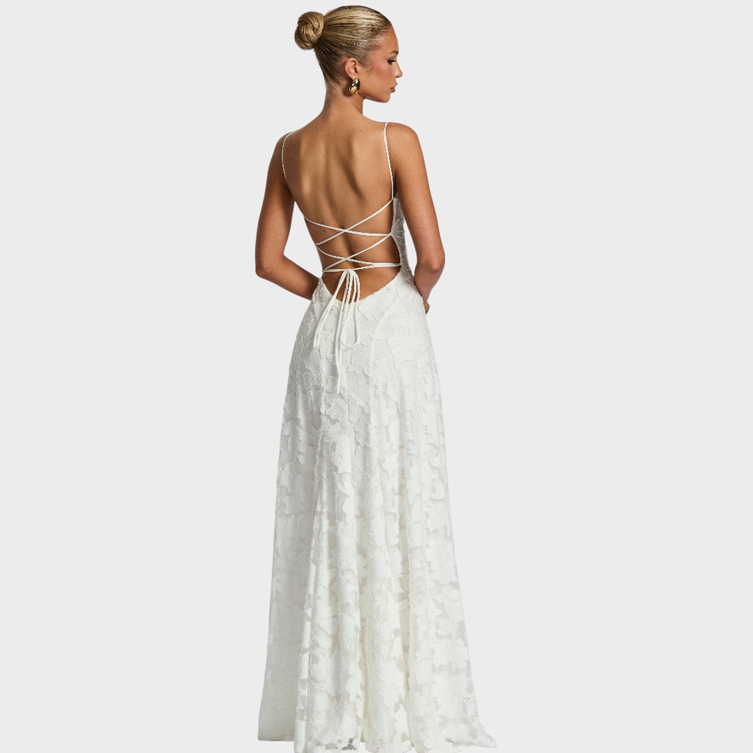 Larissa | Vestido Largo de Encaje