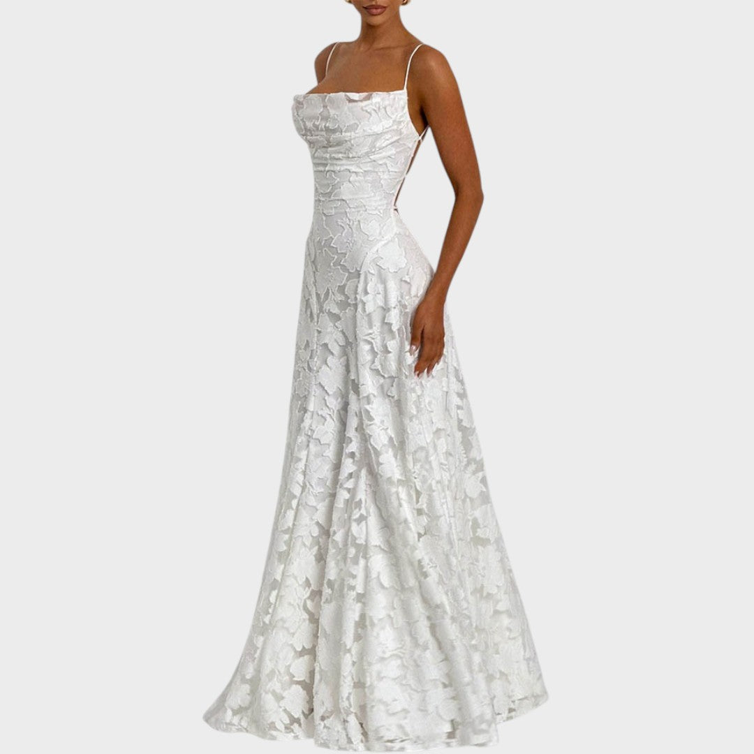 Larissa | Vestido Largo de Encaje