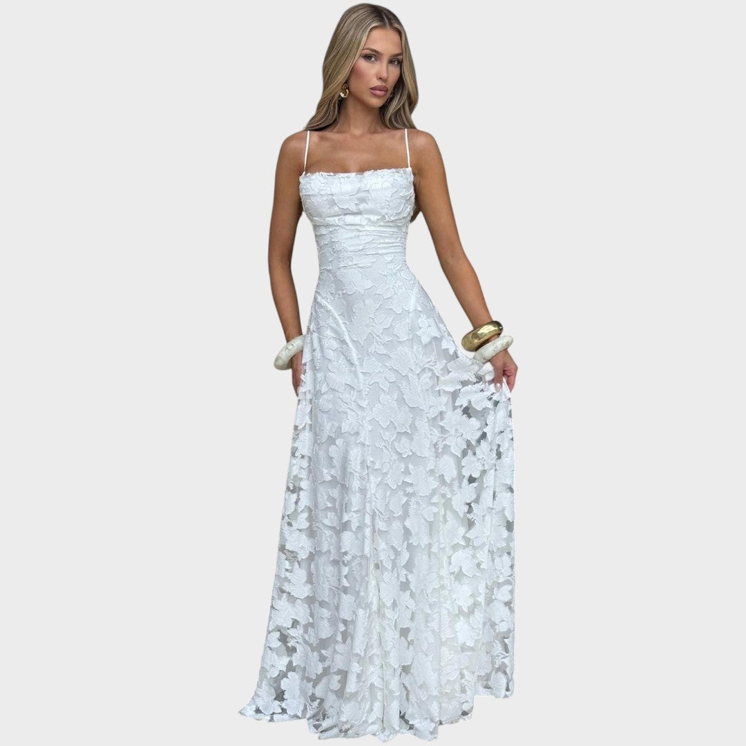 Larissa | Vestido Largo de Encaje