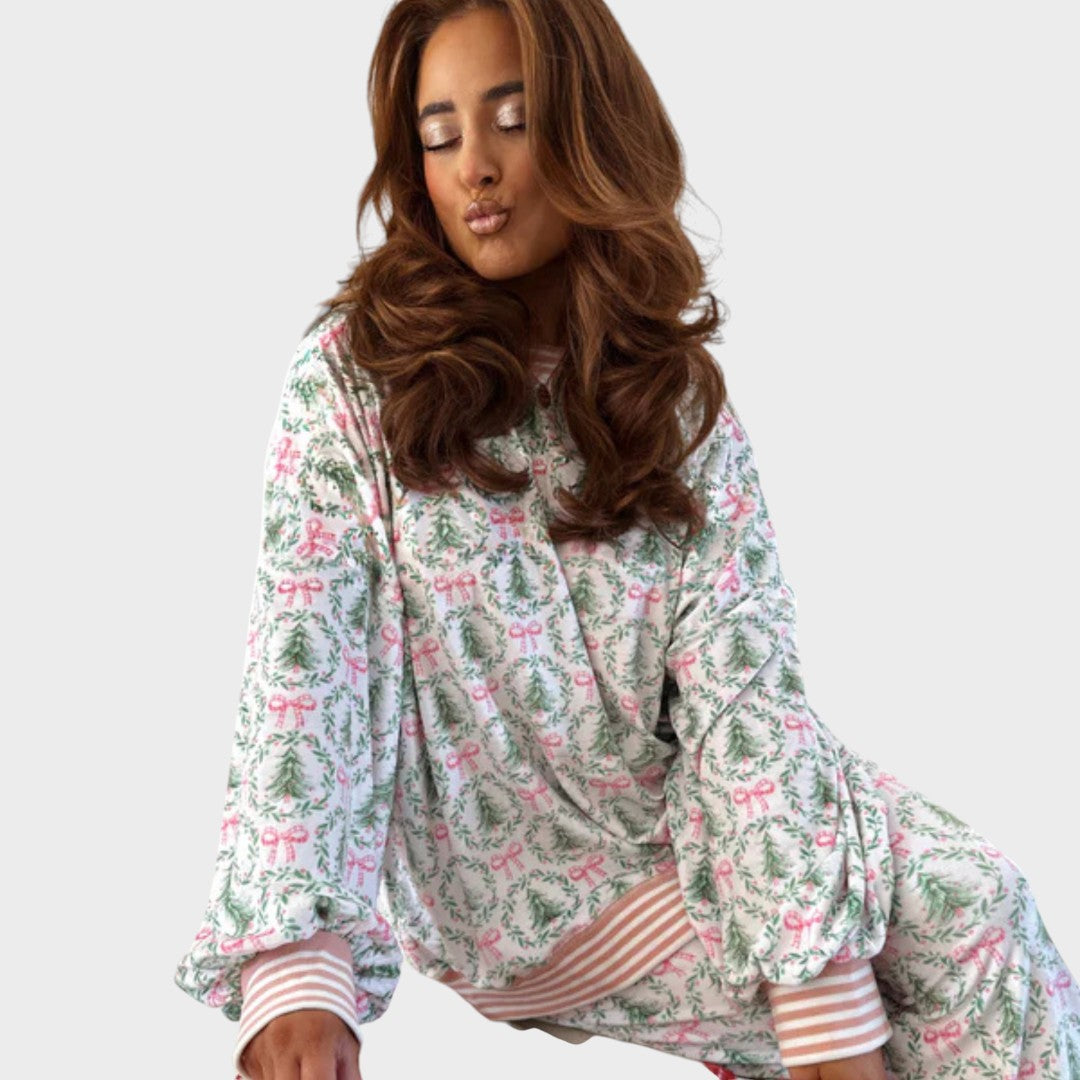Cristal | Conjunto de Pijama Navideño
