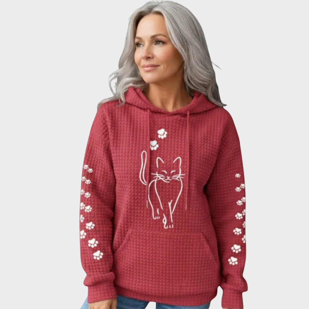 Fatinha | Suéter con Estampado de Gato