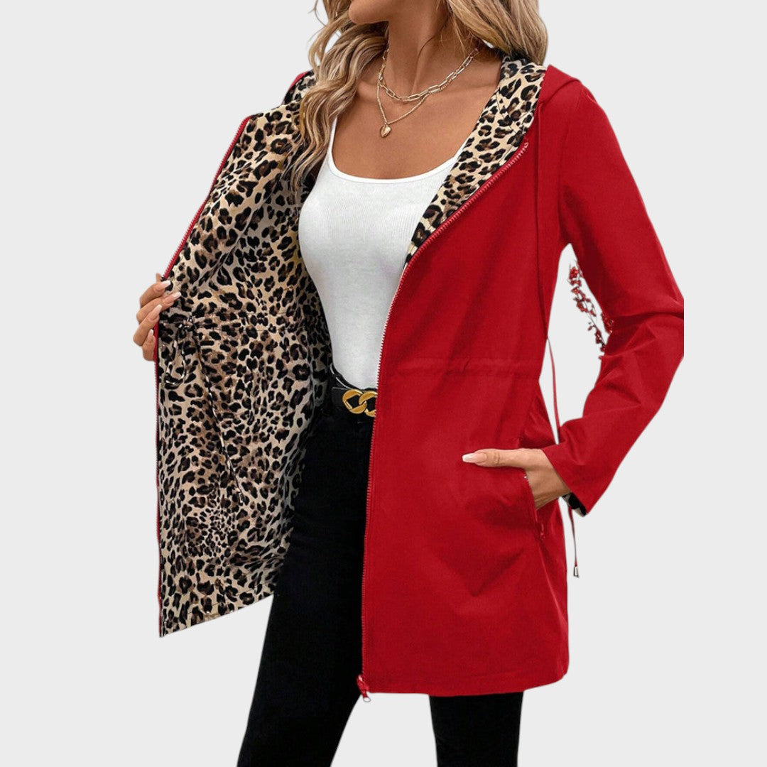 Marcelina | Abrigo Reversible con Capucha