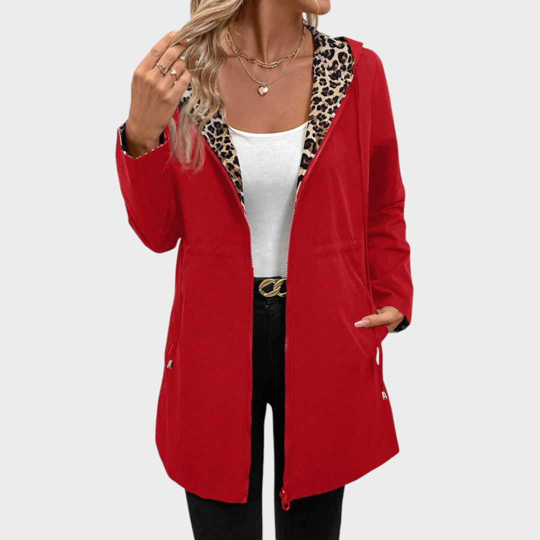 Marcelina | Abrigo Reversible con Capucha