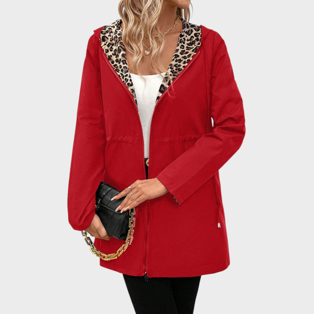 Marcelina | Abrigo Reversible con Capucha