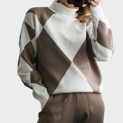 Mannu | Conjunto de Suéter y Pantalón de Malla Ligera