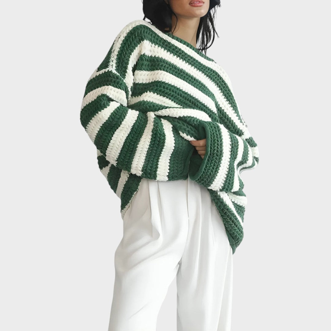 Solánge | Suéter de Punto a Rayas