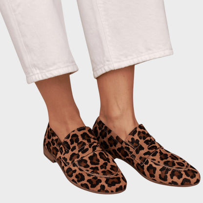 Sabrina | Mocasines con Estampado de Leopardo