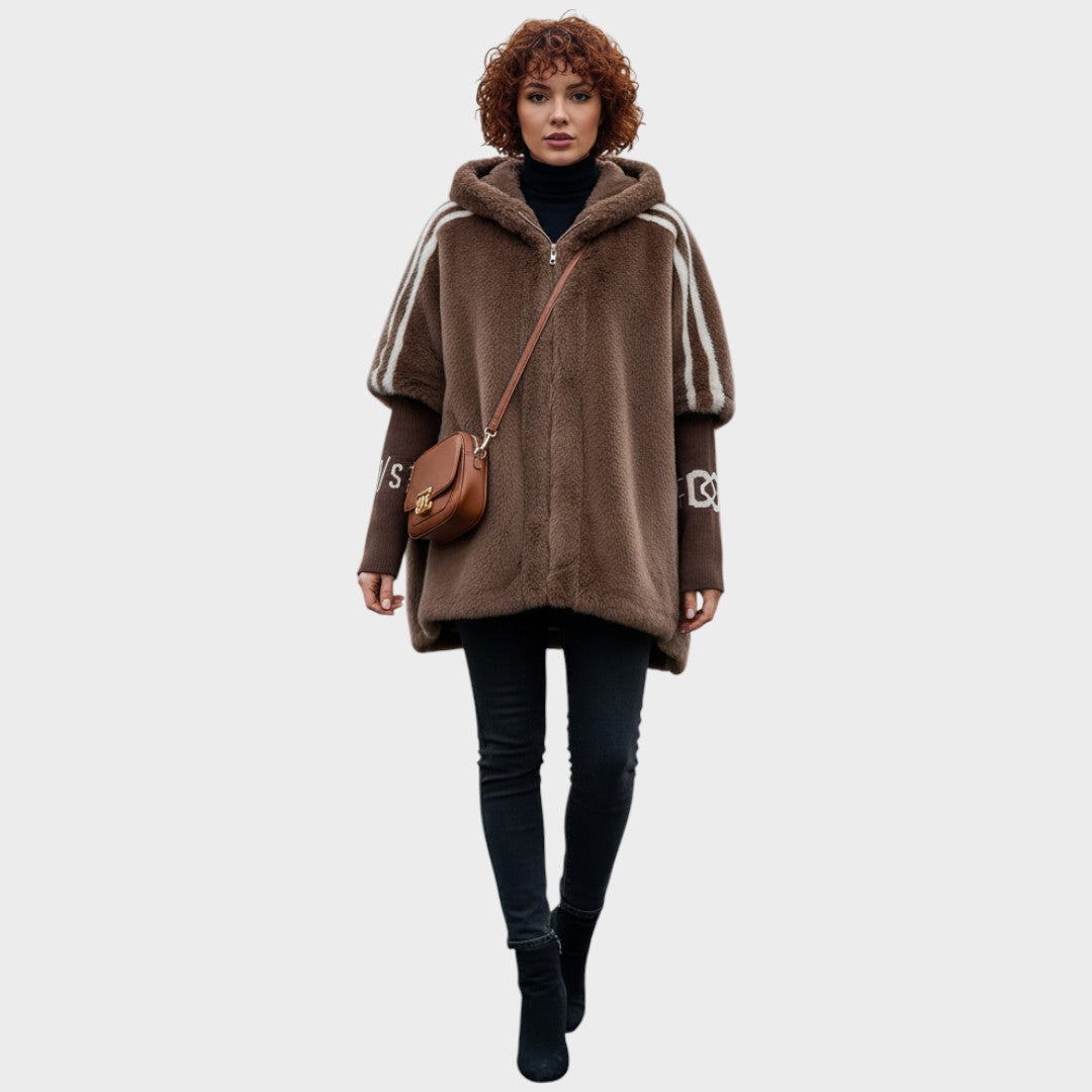 Beatrix |  Abrigo Elegante de Piel