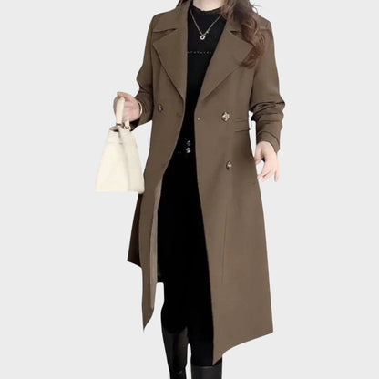 Luísa | Abrigo Largo con Botones