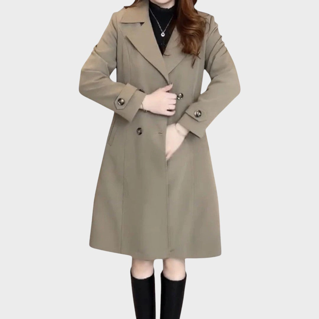 Luísa | Abrigo Largo con Botones