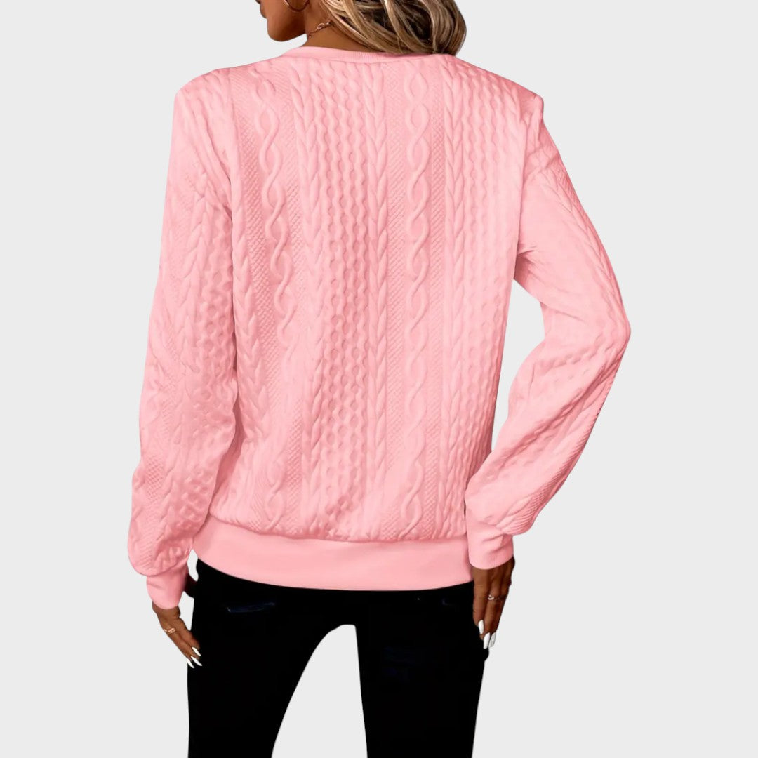 Zulmira | Suéter de Punto con Cremallera