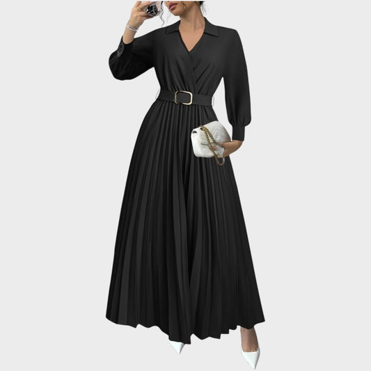 Margot | Vestido Largo Plisado