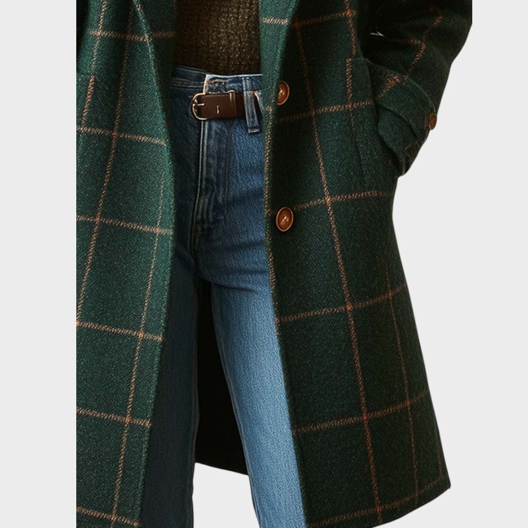 Lisandra | Abrigo con Cuadros