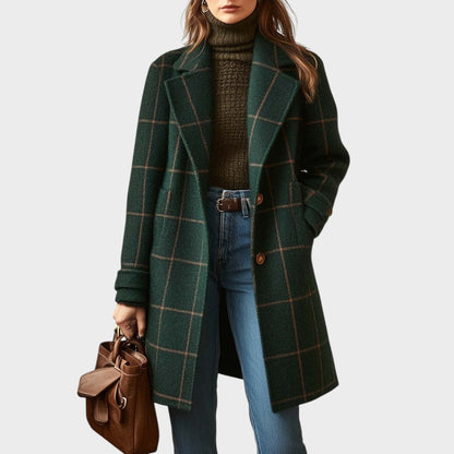 Lisandra | Abrigo con Cuadros