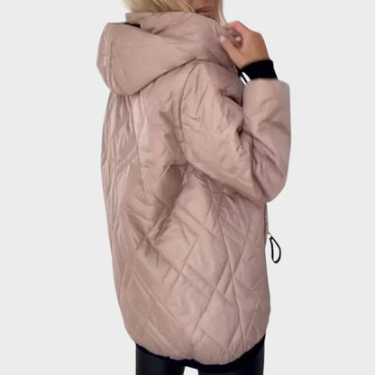 Belle | Chaqueta Acolchada de Invierno con Capucha