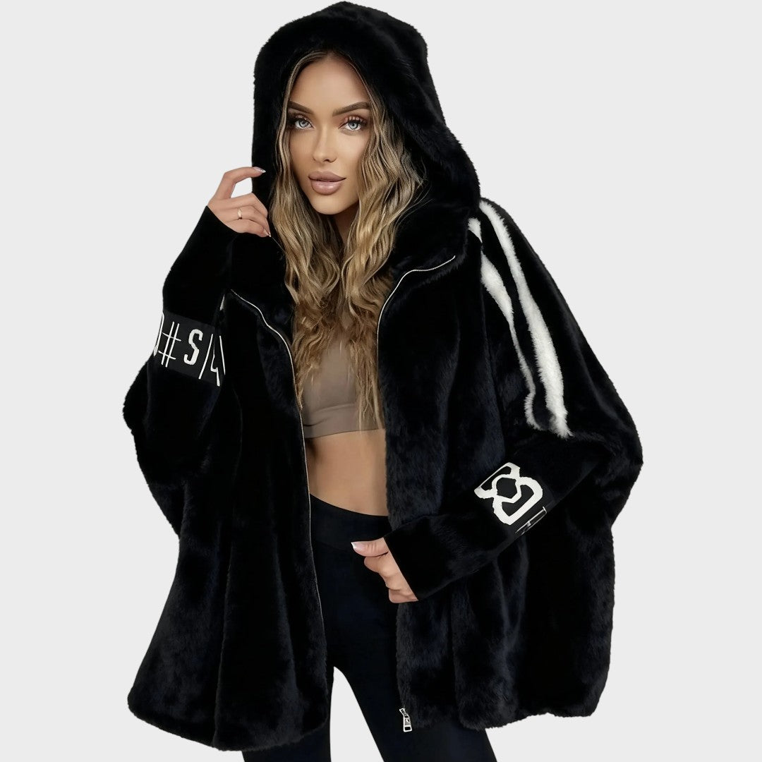 Beatrix |  Abrigo Elegante de Piel