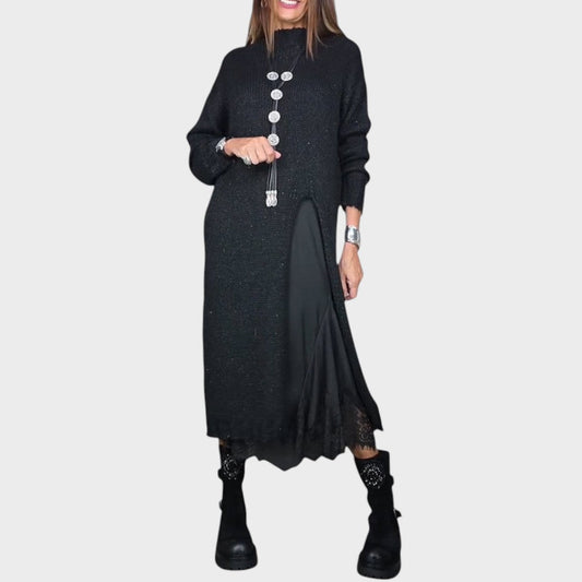 Vega | Conjunto de Jersey y Vestido de Estilo Lencería