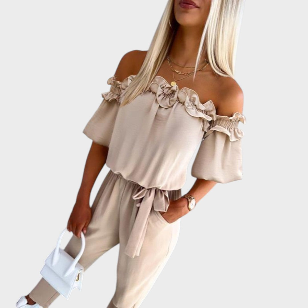 Joana | Mono con Hombros Descubiertos