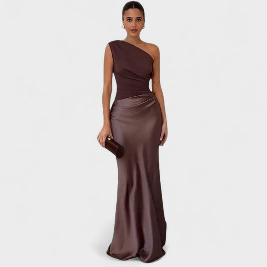 Asmine | Elegante Vestido de Un Solo Hombro