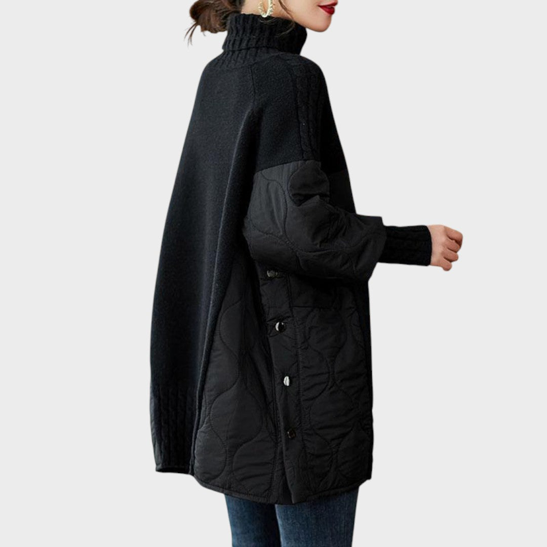 Sarah | Jersy Oversize de Cuello Alto