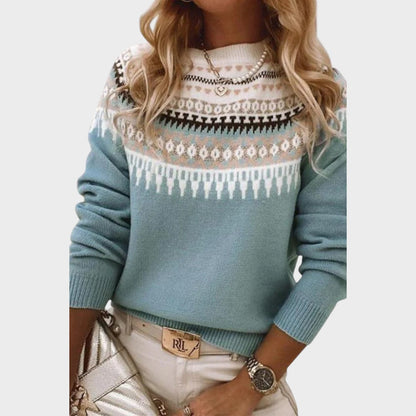 Gemma | Suéter de Cuello Redondo Texturizado