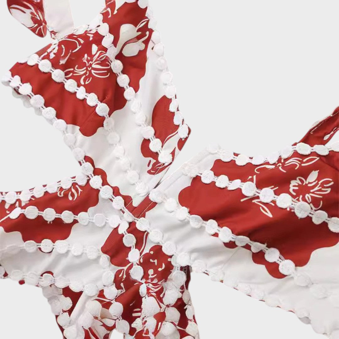 Sabella | Minivestido con flores