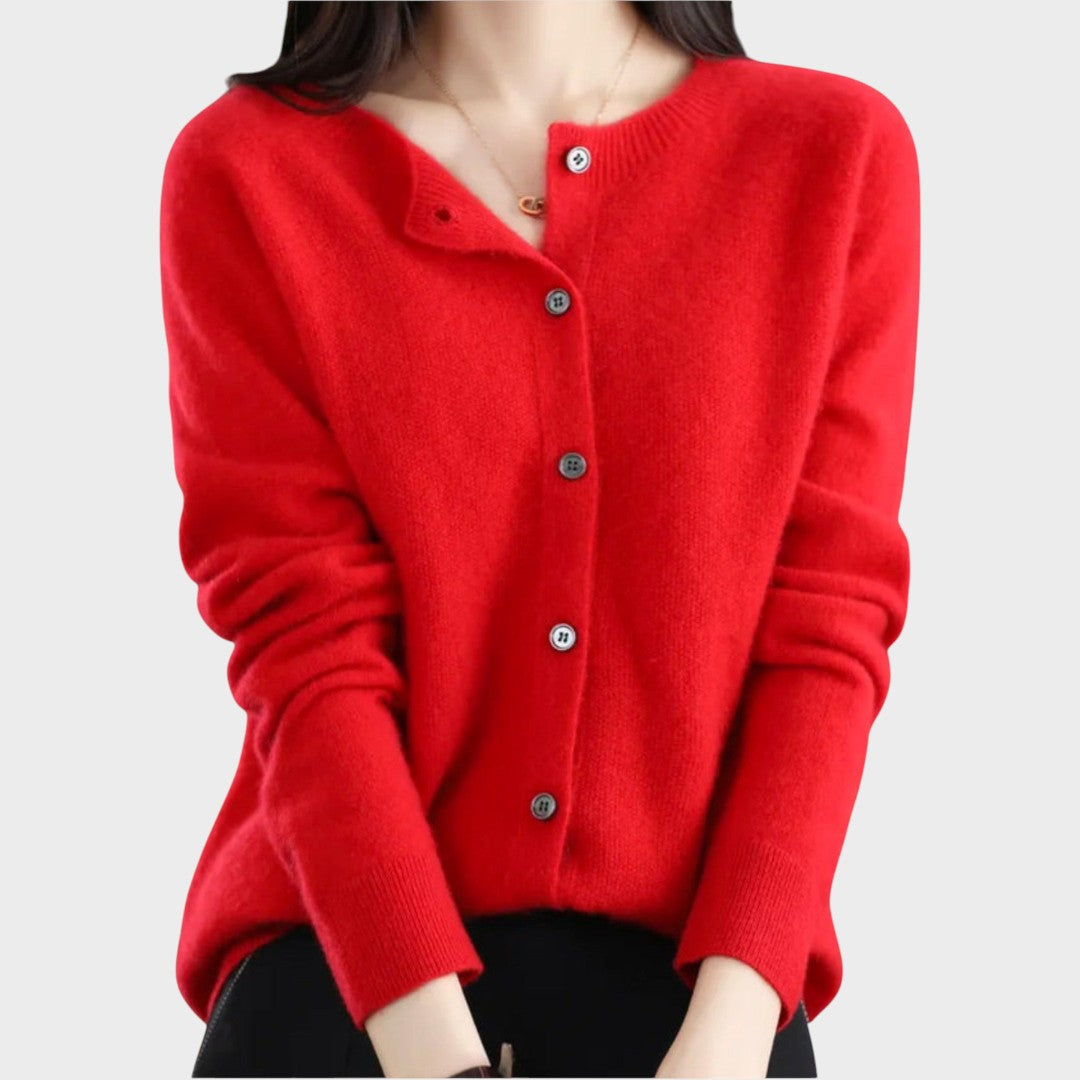 Constanza | Cárdigan Elegante Con Botones