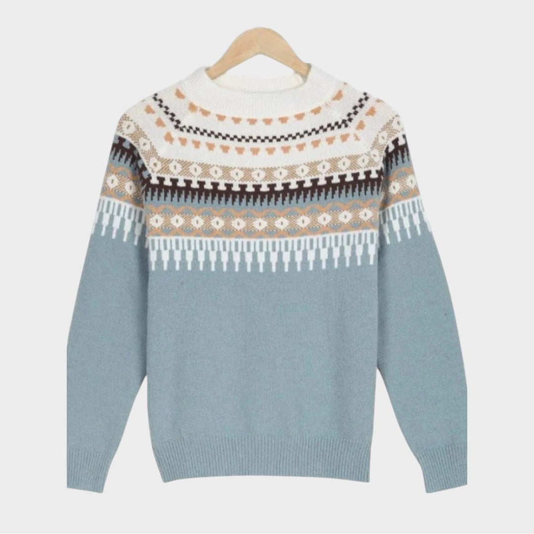 Gemma | Suéter de Cuello Redondo Texturizado