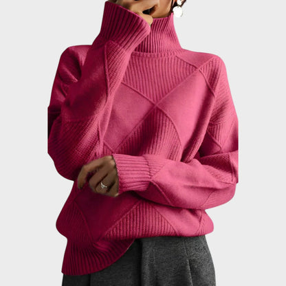 Zeza | Suéter  de Cuello Alto de Cachemira