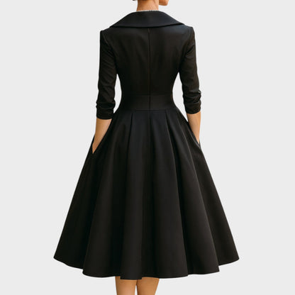 Amália |  Vestido Midi Elegante