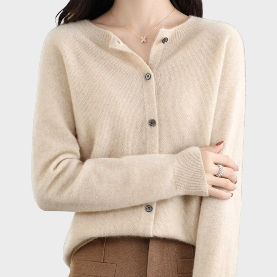 Constanza | Cárdigan Elegante Con Botones