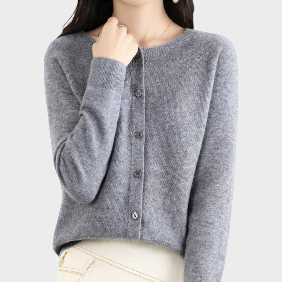 Constanza | Cárdigan Elegante Con Botones