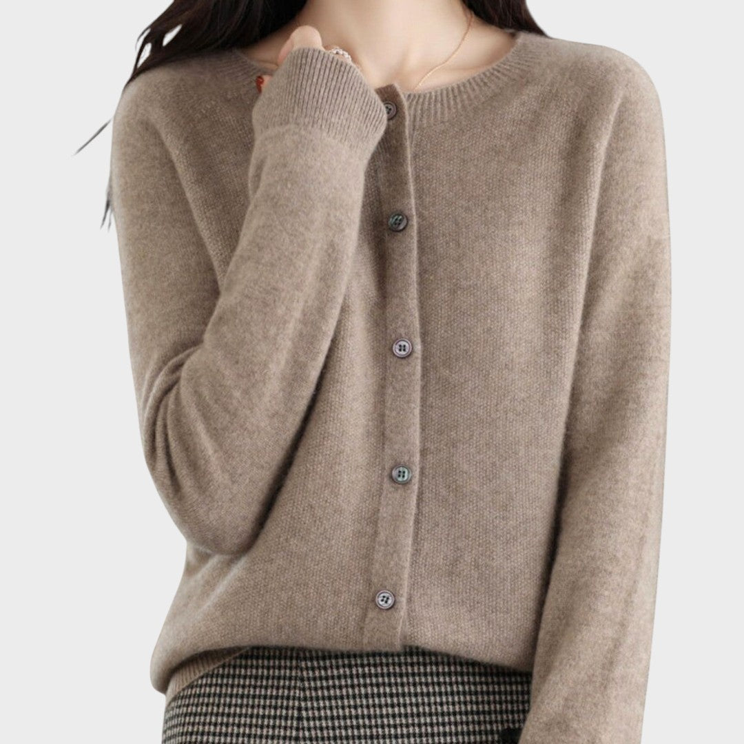 Constanza | Cárdigan Elegante Con Botones