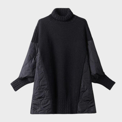 Sarah | Jersy Oversize de Cuello Alto