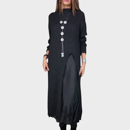 Vega | Conjunto de Jersey y Vestido de Estilo Lencería