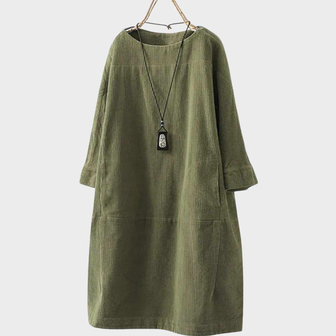 Paula | Vestido de Pana