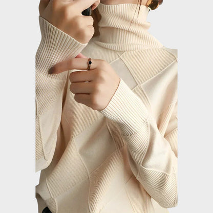 Zeza | Suéter  de Cuello Alto de Cachemira