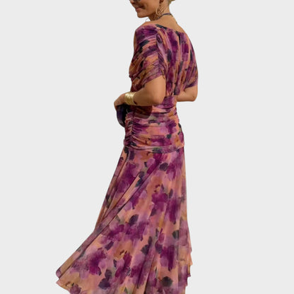 Lora | Vestido Largo Con Escote En V